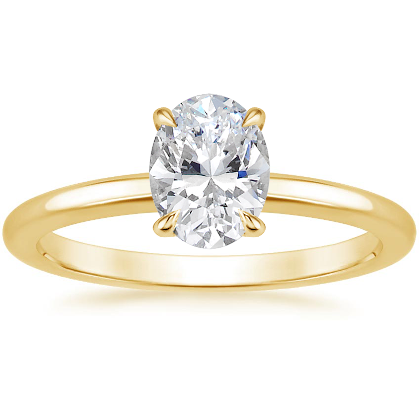 Classic Round Solitaire Bridal Ring Set | Moissanite | 925 Sterling Silver