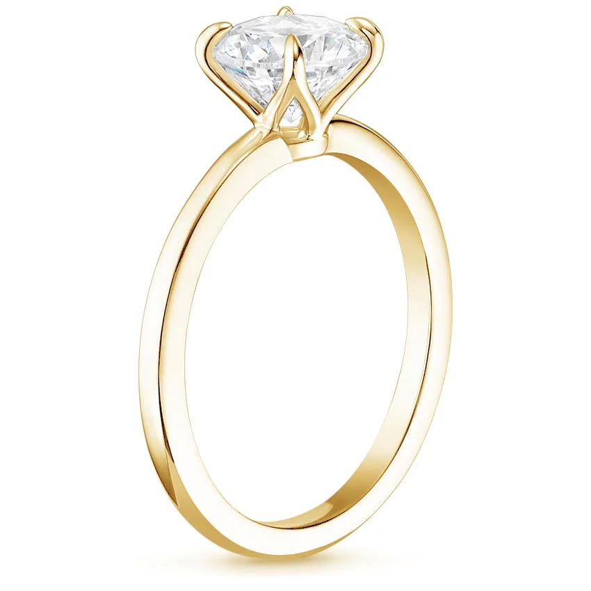 Classic Round Solitaire Bridal Ring Set | Moissanite | 925 Sterling Silver